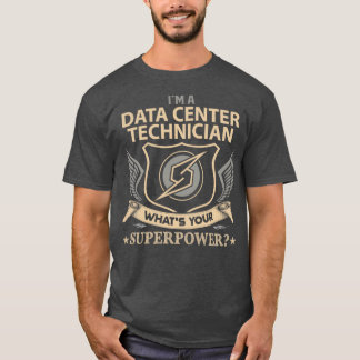 Datacentertechnicus wat is uw Superpower-taak T-shirt