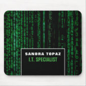 Datascherm, informatietechnologie, computer muismat (Voorkant)