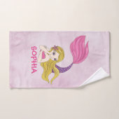 Dataset Mermaid Design Bath Bad Handdoek (Handdoek)