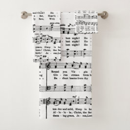 Dataset voor muziekopleiding bad handdoek