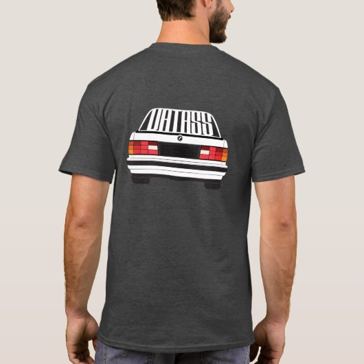 Datass BMW E30 T-shirt (Achterkant)