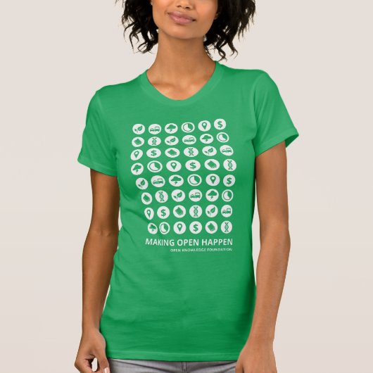 Datatypes T-Shirt (Vrouwen) (Voorkant)