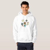 Datawetenschap Hoodie (Voorkant volledig)