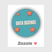 Datawetenschap Sticker (Vel)