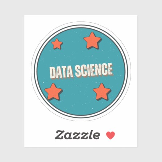 Datawetenschap Sticker (Vel)
