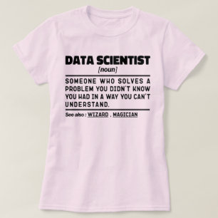 Datawetenschapper Zelfstandig naamwoord Statisticu T-shirt
