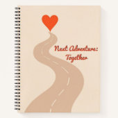 Date Night & Adventure Planner | Romantic Road Map Notitieboek (Voorkant)