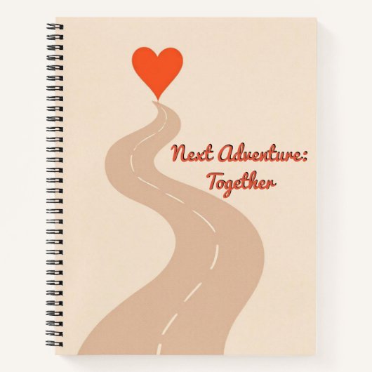 Date Night & Adventure Planner | Romantic Road Map Notitieboek (Voorkant)