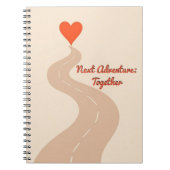Date Night & Adventure Planner | Romantic Road Map Notitieboek (Voorkant)