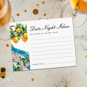 Date Night Ideas Amalfi Lemon Vrijgezellenfeest Informatiekaartje
