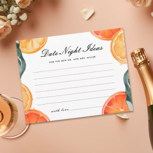 Date Night Ideas Aperol Spritz Vrijgezellenfeest Informatiekaartje
