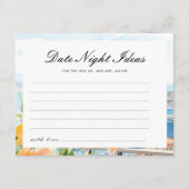 Date Night Ideas Aperol Spritz Vrijgezellenfeest Informatiekaartje (Voorkant)