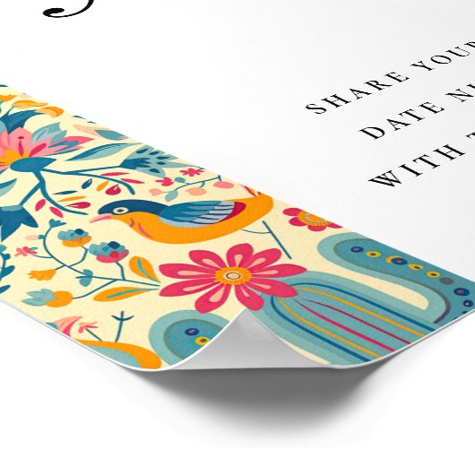 Date Night Ideeën Mexicaanse Fiesta Vrijgezellenfe Poster (Hoek)