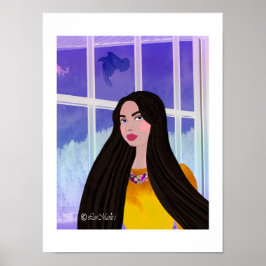 Date night LeeMarie's creatieve ontwerp Poster