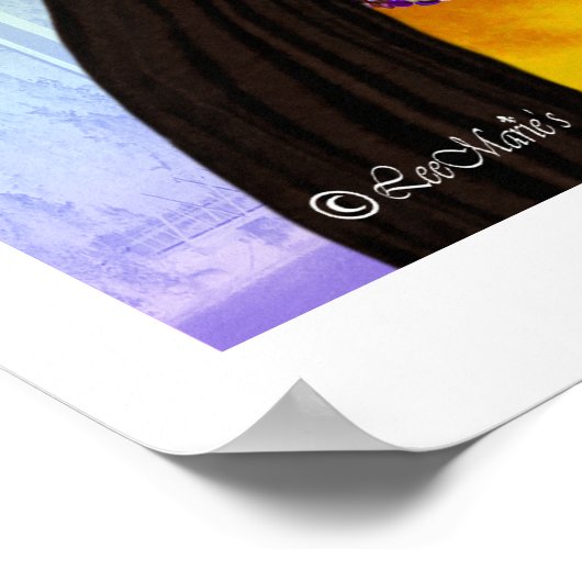 Date night LeeMarie's creatieve ontwerp Poster (Hoek)