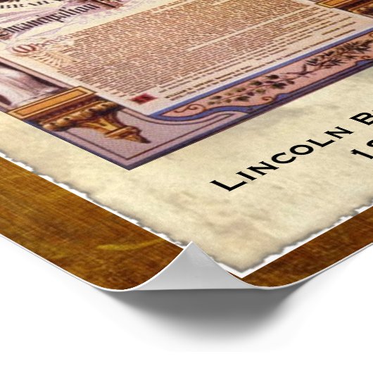 Dated Herdenking Emancipation Proclamation Poster (Hoek)