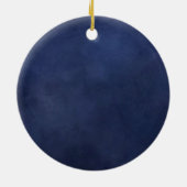 Dated Nautical Merry Kerstmis Signal Flag Keramisch Ornament (Achterkant)