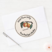 Dated  plum Jelly Label from your Kitchen (Envelop)
