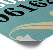 Dated Wall Art - Families met 1 kind Poster (Hoek)