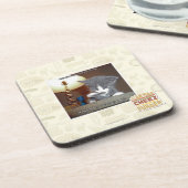 Dateert één kleine stap voor mij drankjes onderzetter (Linkerzijde)