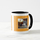 Dateert één kleine stap voor mij mok (Voorkant rechts)