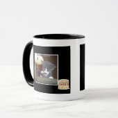 Dateert één kleine stap voor mij mok (Voorkant links)