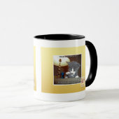 Dateert één kleine stap voor mij mok (Voorkant rechts)