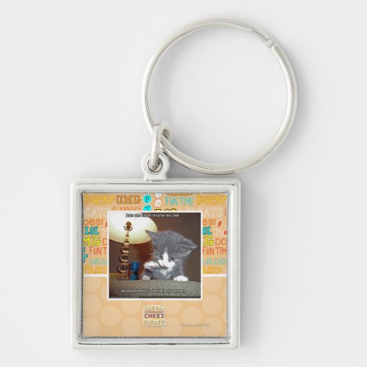 Dateert één kleine stap voor mij sleutelhanger (Voorkant)