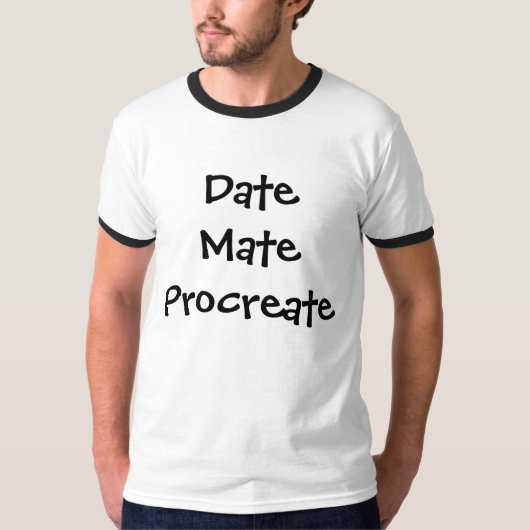 DateMate Procreate T-shirt (Voorkant)