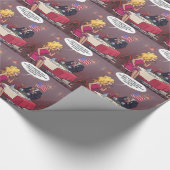 Daten op Sociale Media is Grappig Cadeaupapier (Hoek)