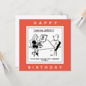 Dating Agency komt overeen met een Brewery Funny C Kaart (Voorkant / Achterkant in situ)