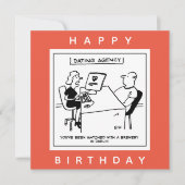 Dating Agency komt overeen met een Brewery Funny C Kaart (Voorkant)