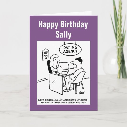 Dating Agency - laat niet al mijn attributen zien Kaart (Voorkant)