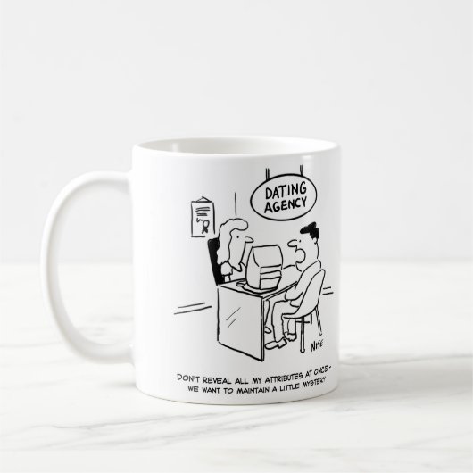 Dating Agency - laat niet al mijn attributen zien  Koffiemok (Links)