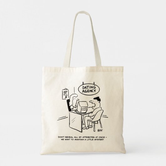 Dating Agency - laat niet al mijn attributen zien  Tote Bag (Achterkant)
