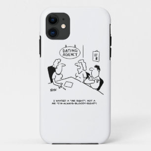 Dating Agency - Mr Right Case-Mate iPhone Case