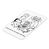 Dating Agency - wil geen meisje dat zongen Magneet (Linkerzijde)