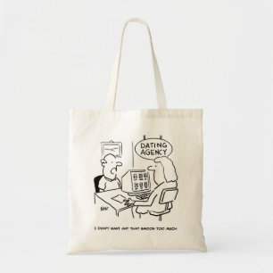 Dating Agency - wil geen meisje dat zongen Tote Bag