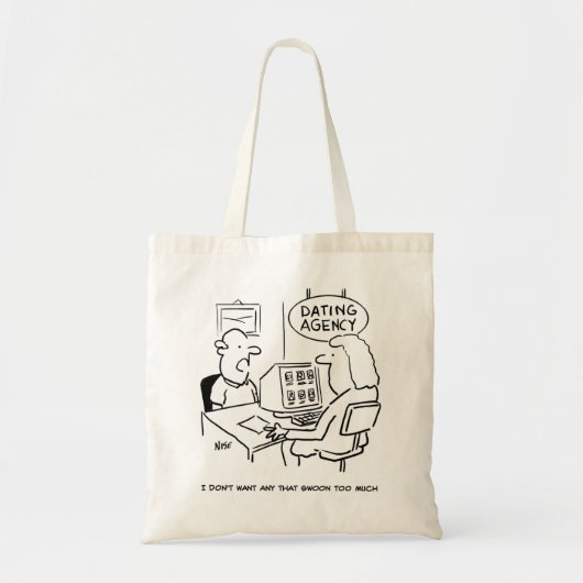 Dating Agency - wil geen meisje dat zongen Tote Bag (Voorkant)