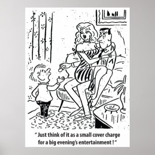 Dating en vervelend broertje, grappig poster
