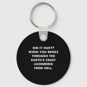 Dating Humor deed het pijn Halloween meme Sleutelhanger