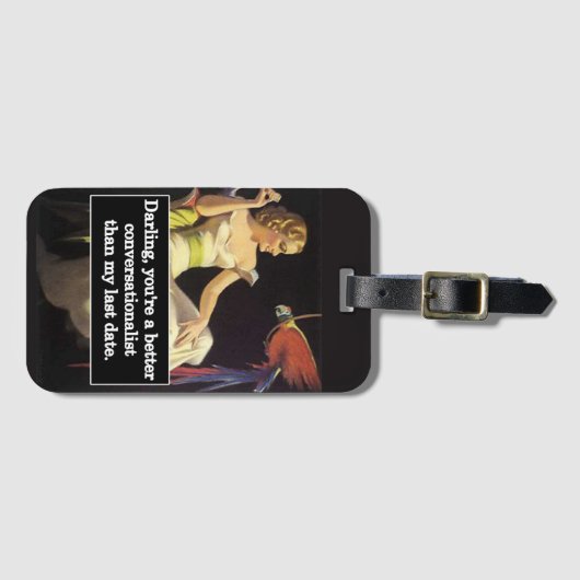 Dating is moeilijk Funny Graphic Bagagelabel (Voorkant (horizontaal))