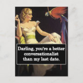 Dating is moeilijk Funny Graphic Briefkaart (Voorkant)