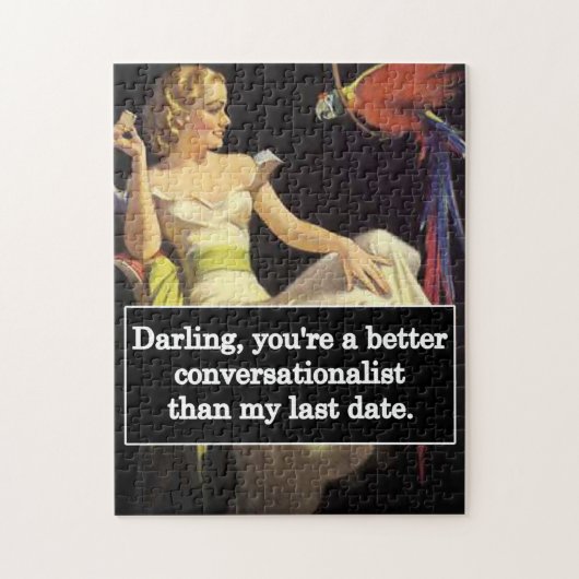 Dating is moeilijk Funny Graphic Legpuzzel (Verticaal)