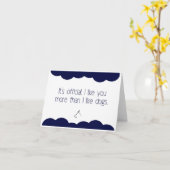 Dating Jubileum Milestone Kaart voor Hondenliefheb (Gele Bloem)