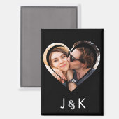 Dating Paar Vriendin Vriendin Fotocollage Magneet (Voorkant / Achterkant)