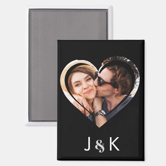 Dating Paar Vriendin Vriendin Fotocollage Magneet (Voorkant / Achterkant)