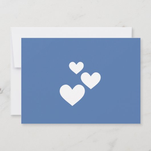 Dating Profile Save the Date Kaart (Achterkant)