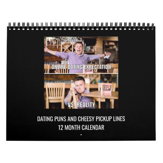 Dating Puns & Cheesy Pickup Lines 12 mo Calendar Kalender (Hoes)
