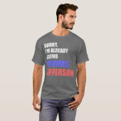 Dating Thomas Jefferson T-shirt (Voorkant volledig)